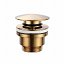 Valvula Click-Clac universal oro cepillado de Imex